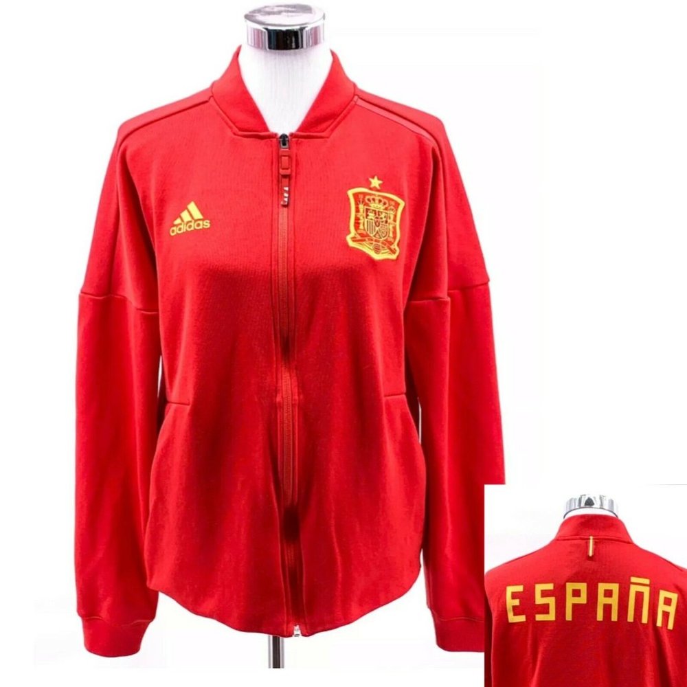 ADIDAS ESPAÑA Womens Track Jacket Sweatshirt Spain